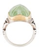 Steven Battelle Prehnite Cocktail Ring
