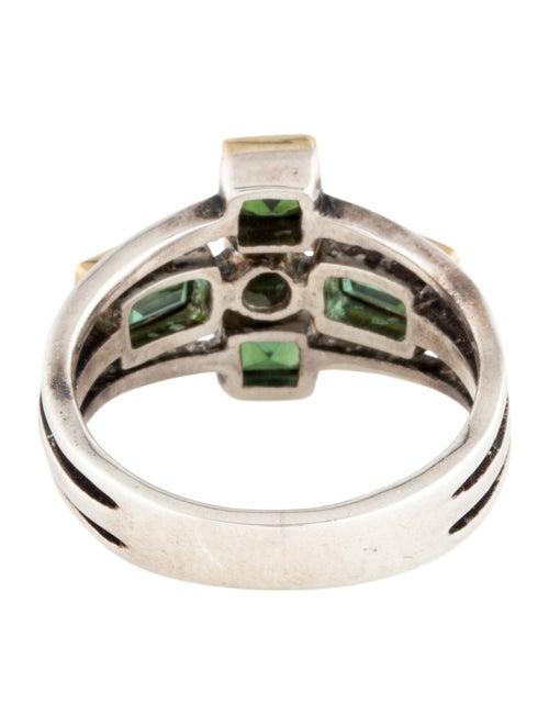 Steven Battelle 1.64ctw Tourmaline Cocktail Ring