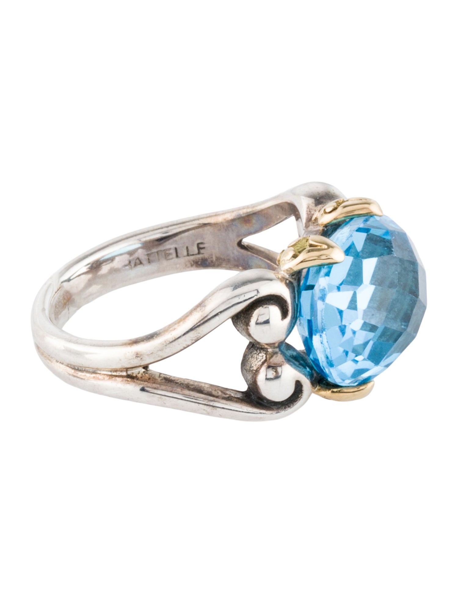 Steven Battelle Topaz Cocktail Ring