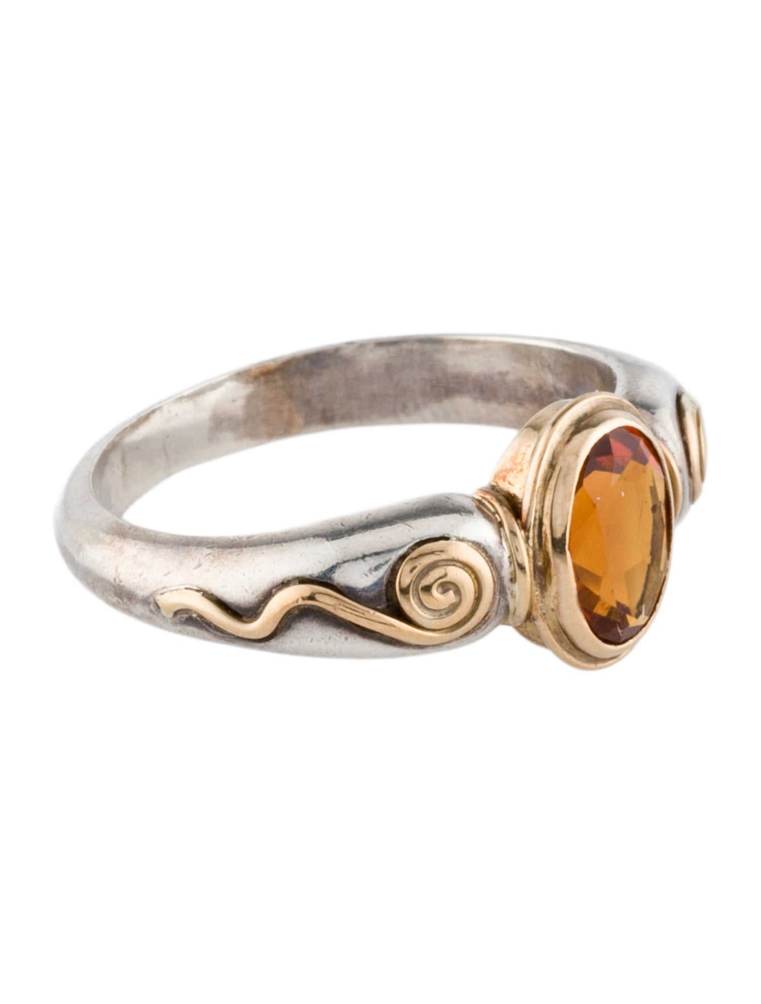 Steven Battelle Topaz Cocktail Ring