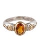 Steven Battelle Topaz Cocktail Ring