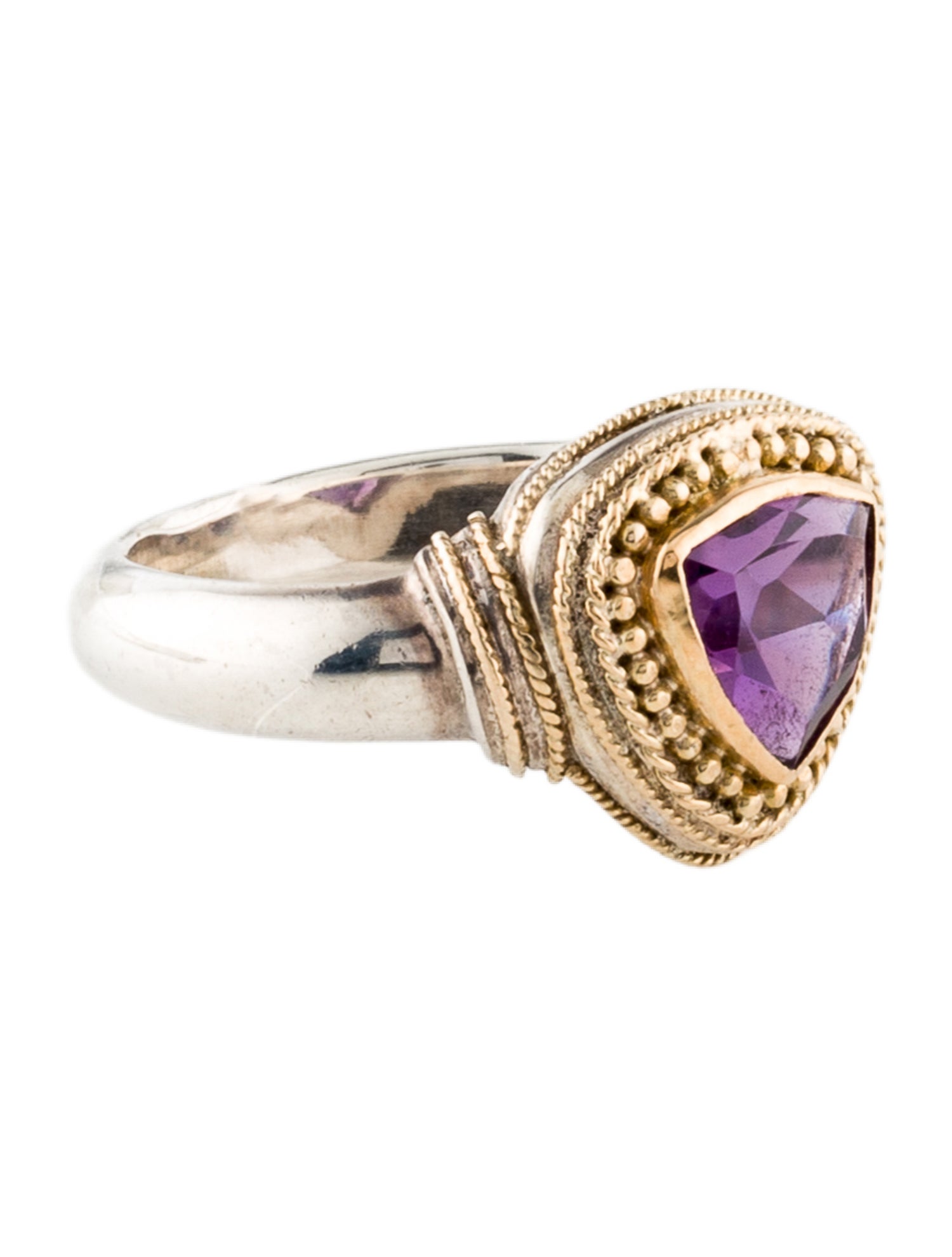 Steven Battelle 1.48ct Amethyst Cocktail Ring