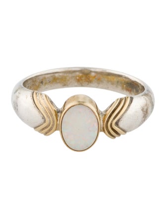 Steven Battelle Opal Cocktail Ring