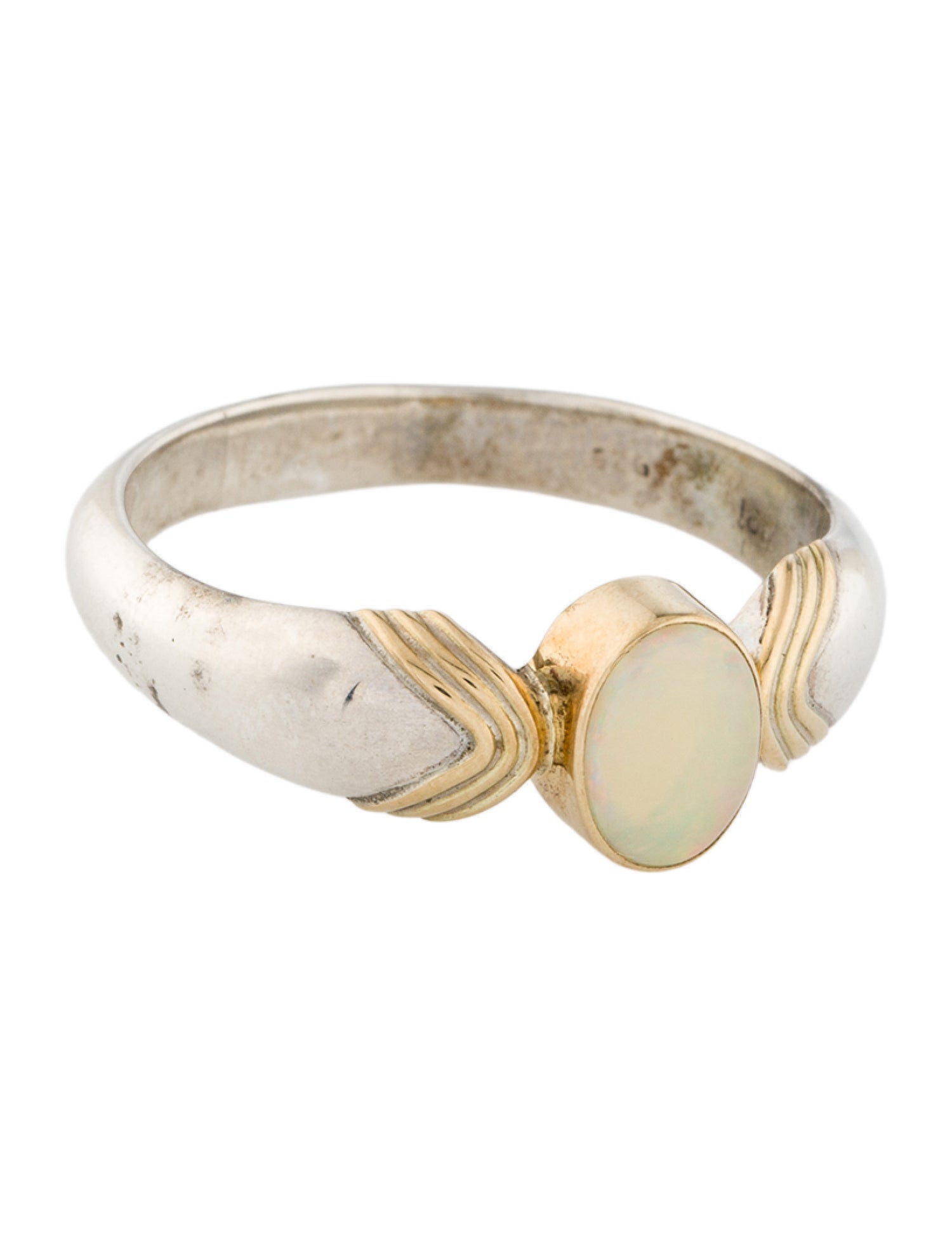 Steven Battelle Opal Cocktail Ring