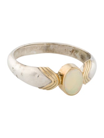 Steven Battelle Opal Cocktail Ring