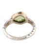 Steven Battelle Two-Tone Peridot Cocktail Ring
