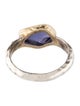 Steven Battelle Two-Tone Iolite Cocktail Ring