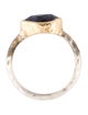 Steven Battelle Two-Tone Iolite Cocktail Ring