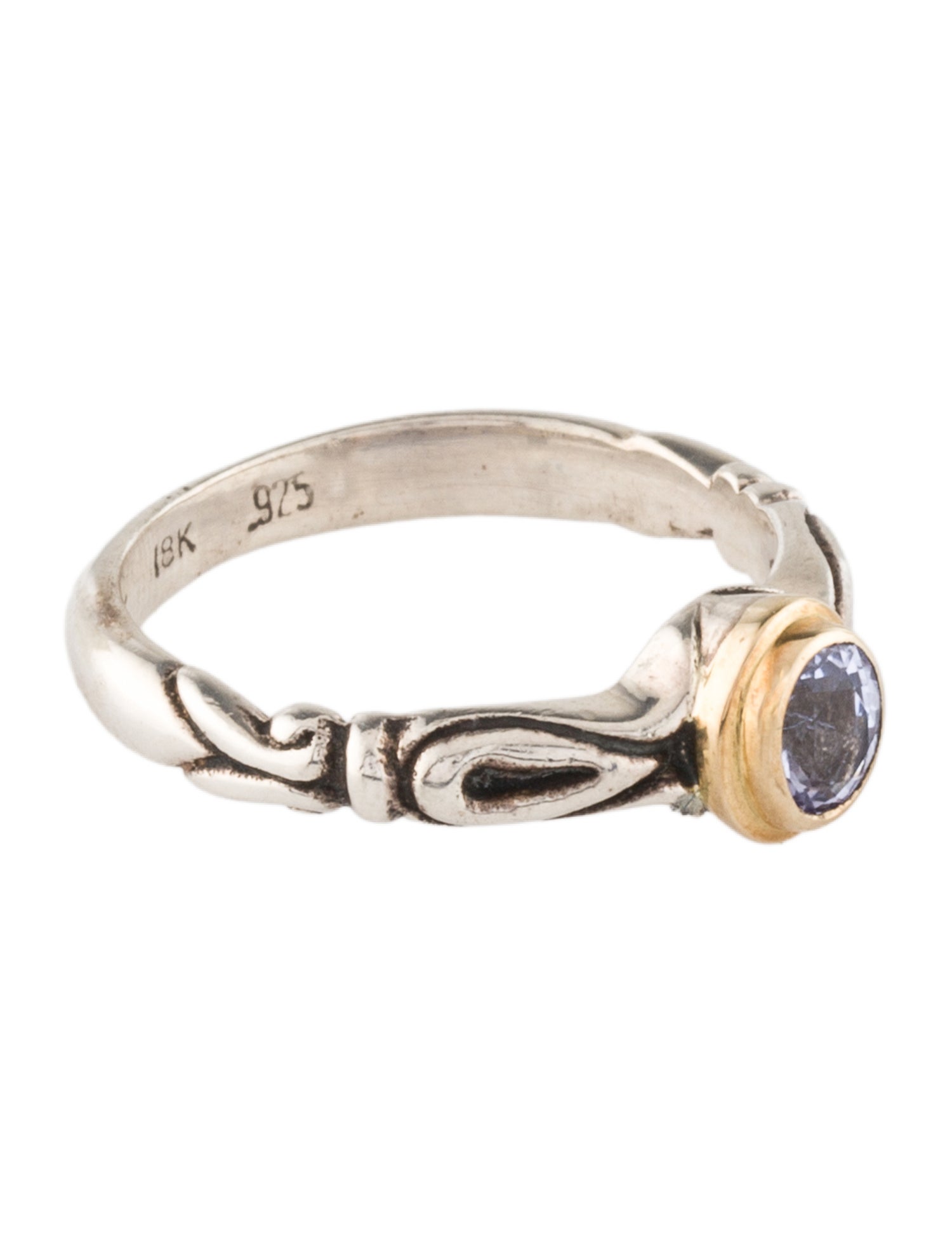 Steven Battelle Tanzanite Cocktail Ring