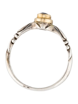 Steven Battelle Two-Tone Tanzanite Cocktail Ring