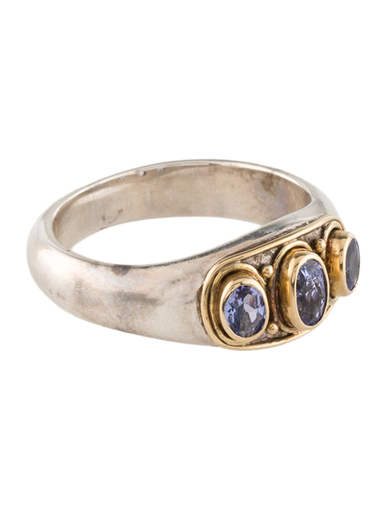 Steven Battelle Tanzanite Cocktail Ring