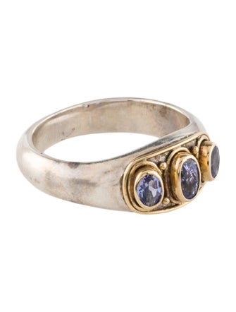Steven Battelle Tanzanite Cocktail Ring