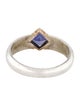 Steven Battelle Two-Tone Iolite Cocktail Ring