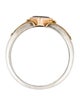 Steven Battelle Two-Tone Iolite Cocktail Ring