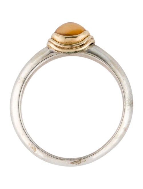 Steven Battelle Two-Tone Fire Opal Band