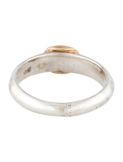 Steven Battelle Two-Tone Fire Opal Band