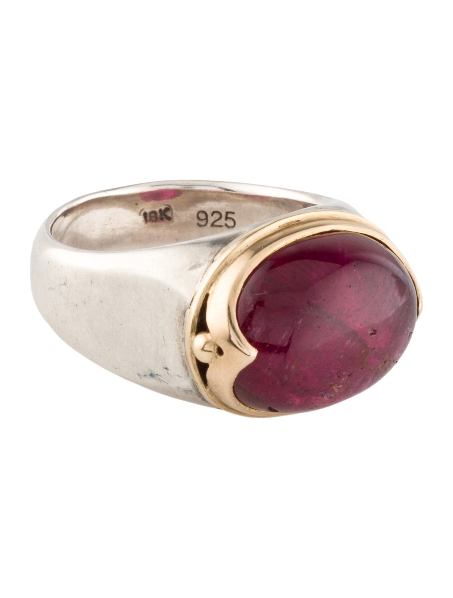 Steven Battelle Two-Tone Tourmaline Cocktail Ring