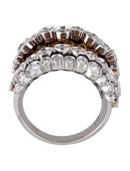 Stefan Hafner 18K Sapphire & Diamond Cocktail Ring