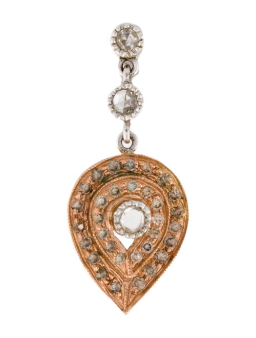 Sethi Couture 14K Diamond Single Drop Earring