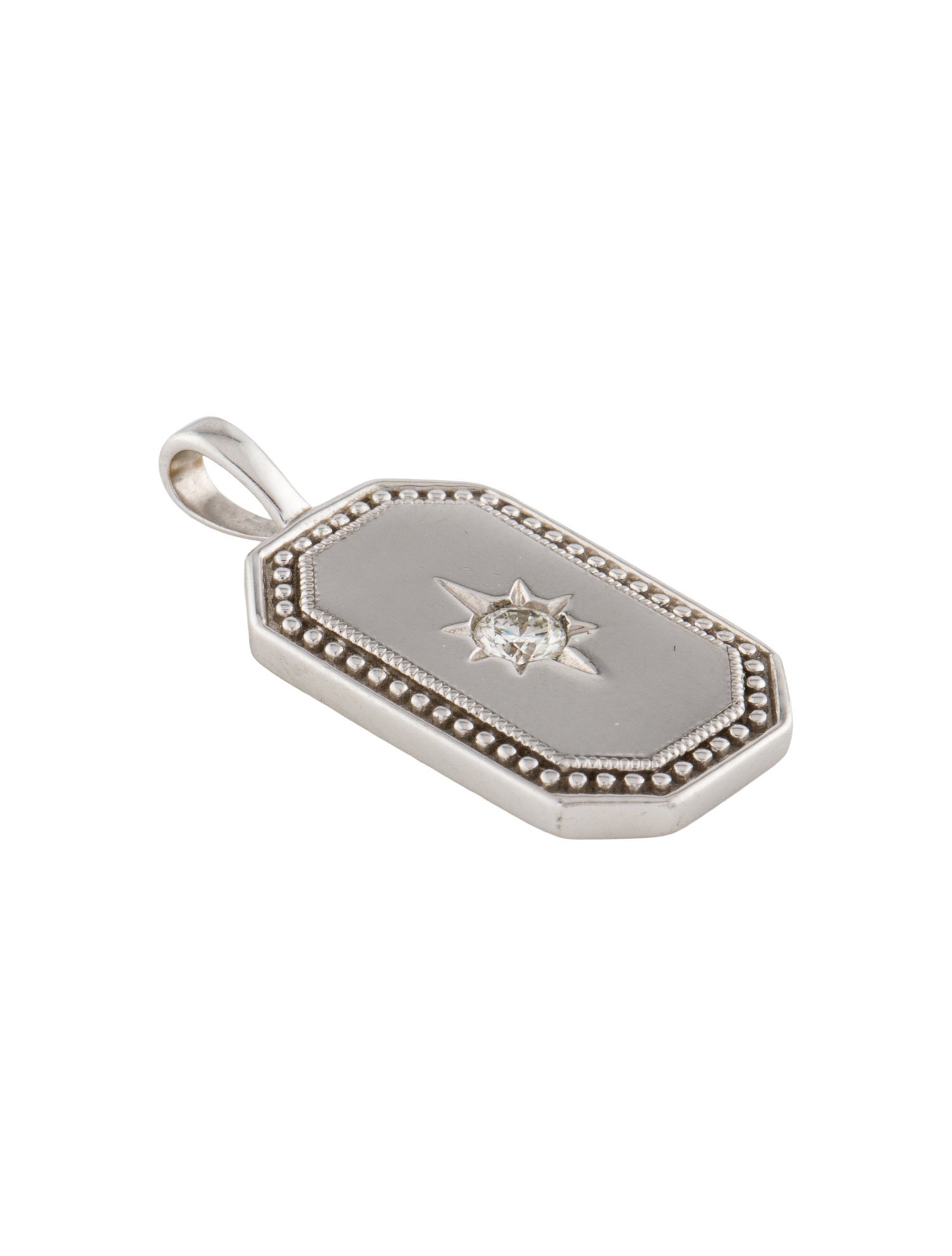Sethi Couture 18K Diamond P.S. Celeste Large Tag Charm