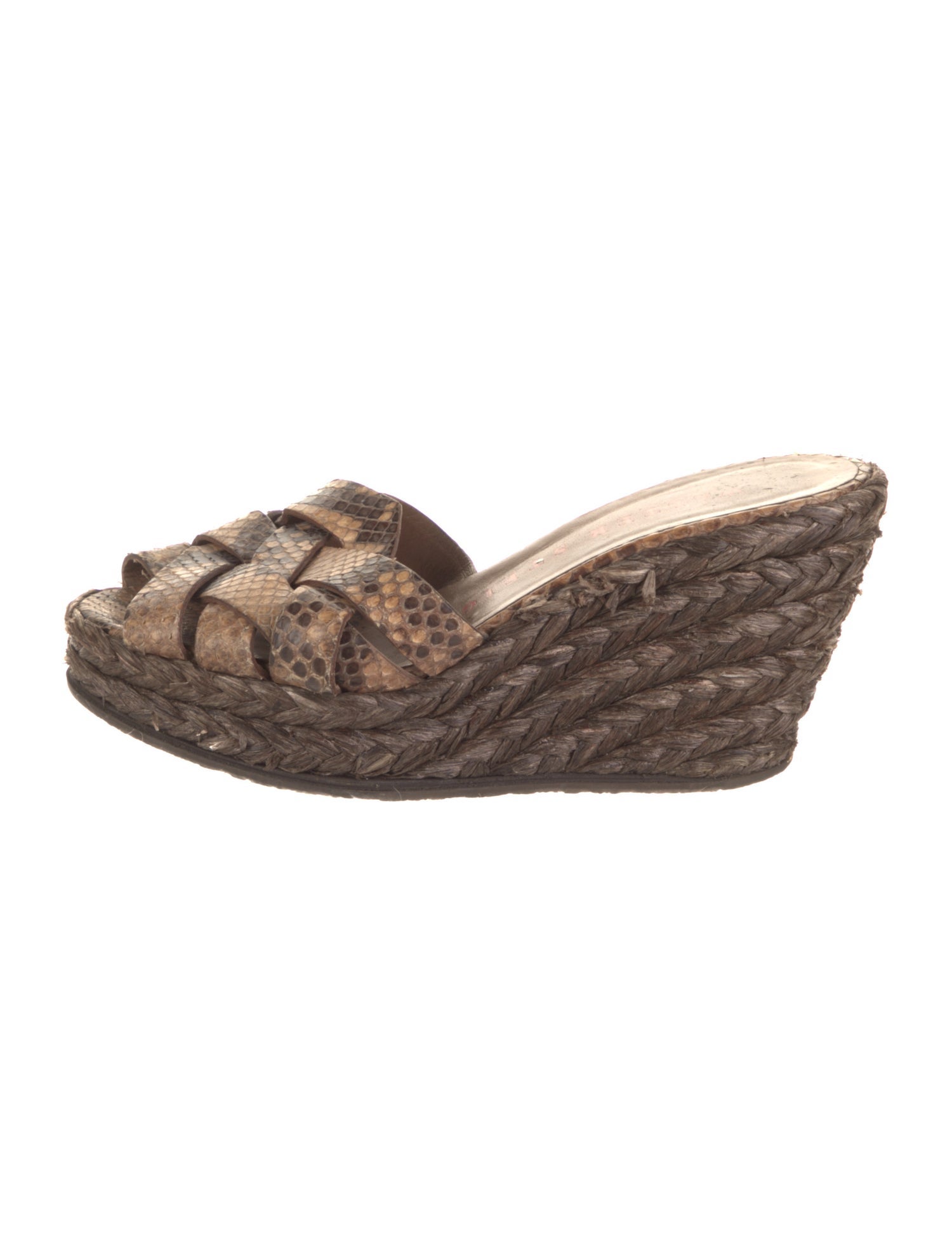 snakeskin espadrilles