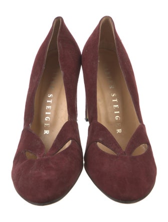 Walter Steiger Suede D'Orsay Pumps