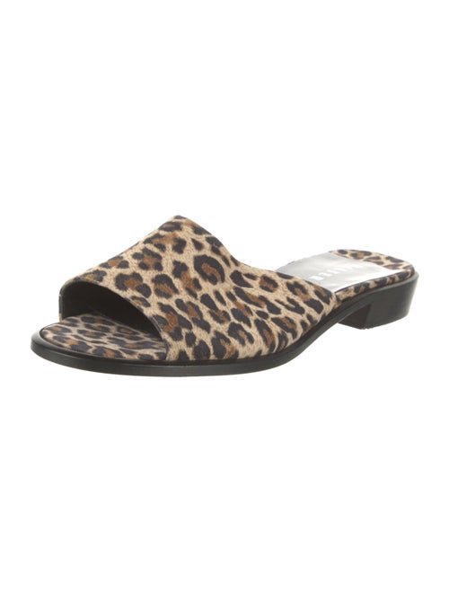Walter Steiger Ponyhair Animal Print Slides
