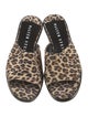 Walter Steiger Ponyhair Animal Print Slides