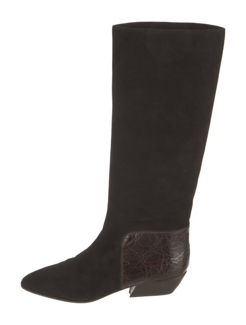 Walter Steiger Suede Riding Boots