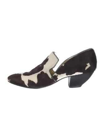 Walter Steiger Ponyhair Animal Print Mules