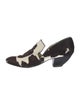 Walter Steiger Ponyhair Animal Print Mules