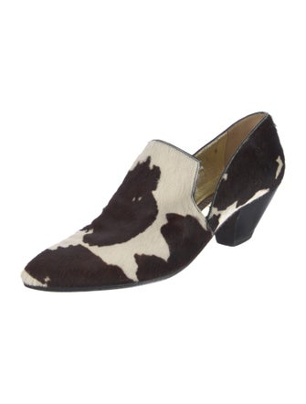 Walter Steiger Ponyhair Animal Print Mules