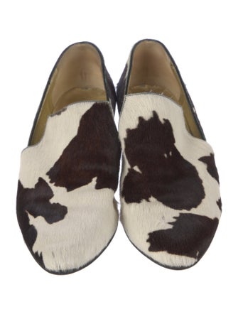 Walter Steiger Ponyhair Animal Print Mules