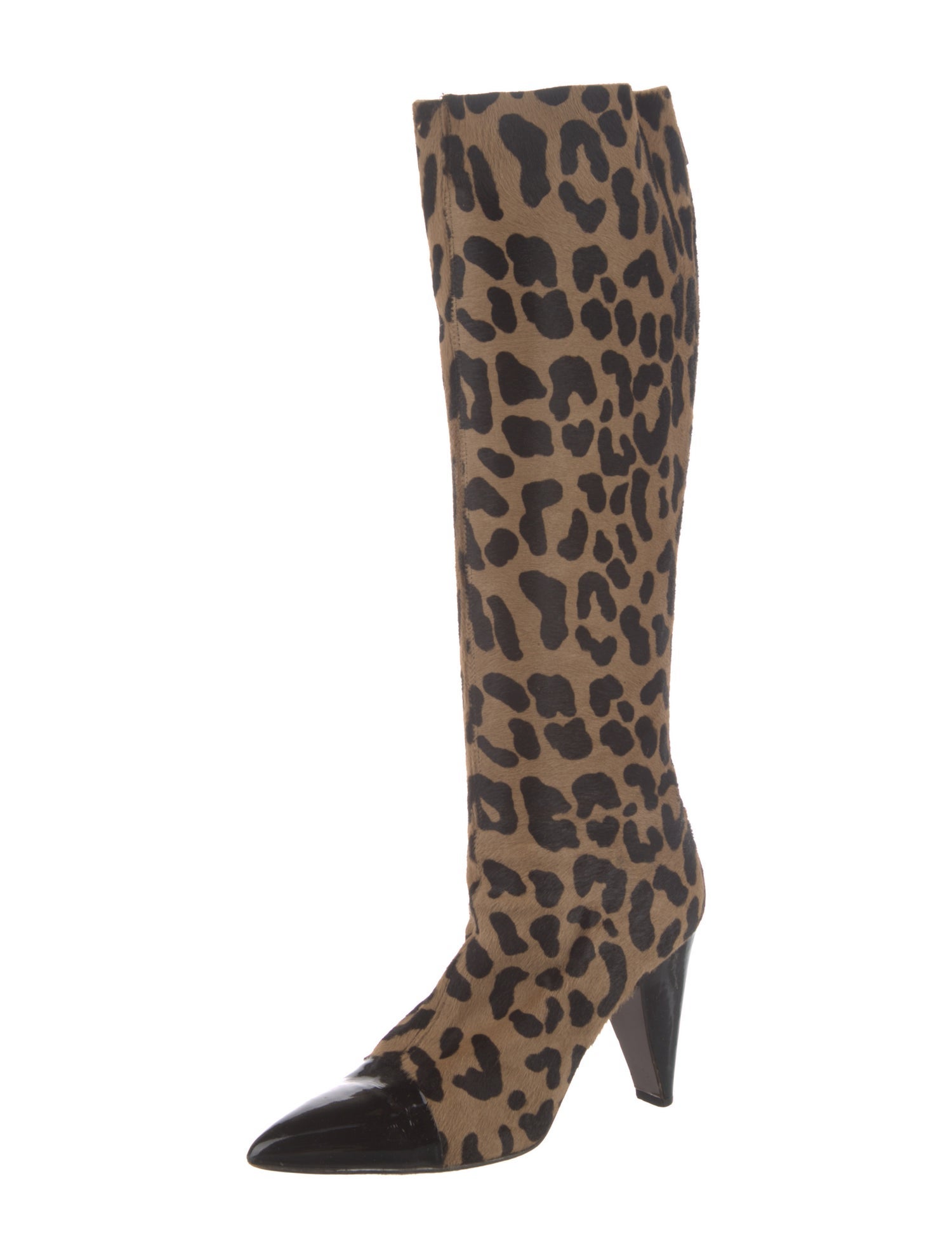 Walter Steiger Ponyhair Animal Print Boots