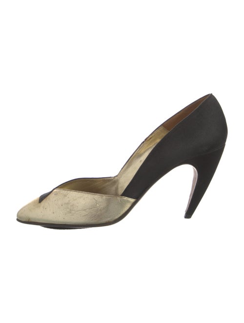 Walter Steiger Satin D'Orsay Pumps