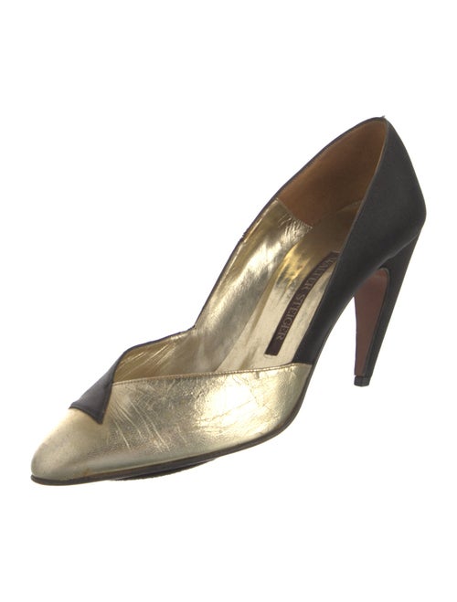 Walter Steiger Satin D'Orsay Pumps