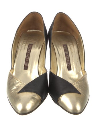 Walter Steiger Satin D'Orsay Pumps
