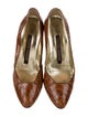 Walter Steiger Leather Printed Pumps