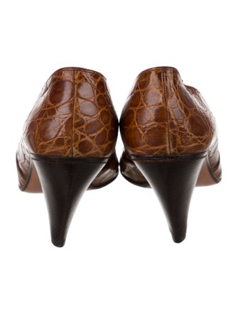 Walter Steiger Leather Printed Pumps