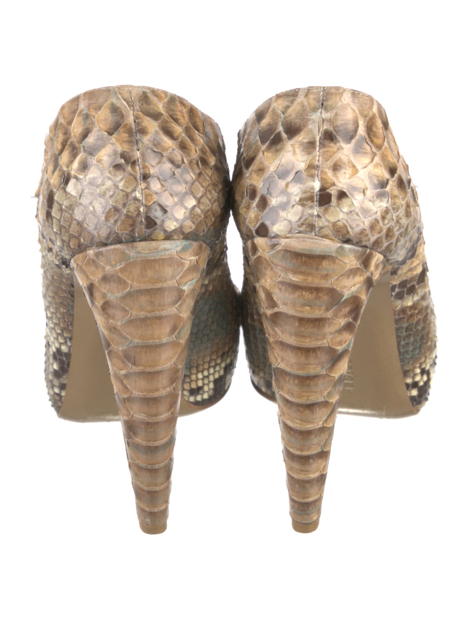 Walter Steiger Python Animal Print Pumps