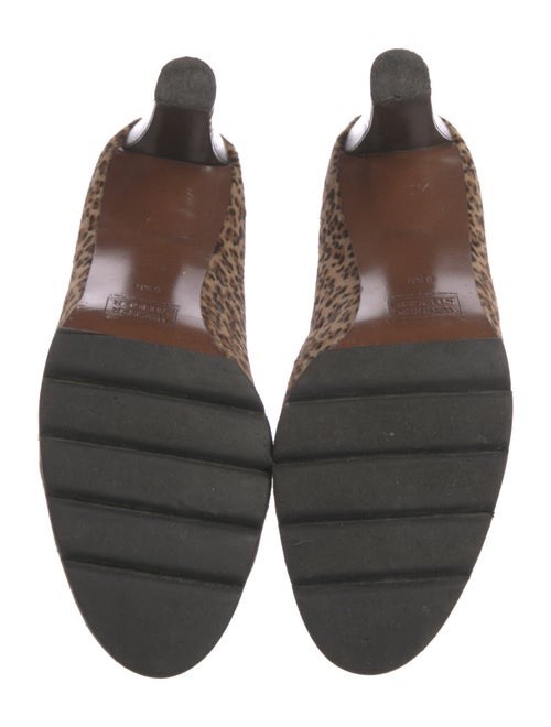 Walter Steiger Ponyhair Animal Print Pumps