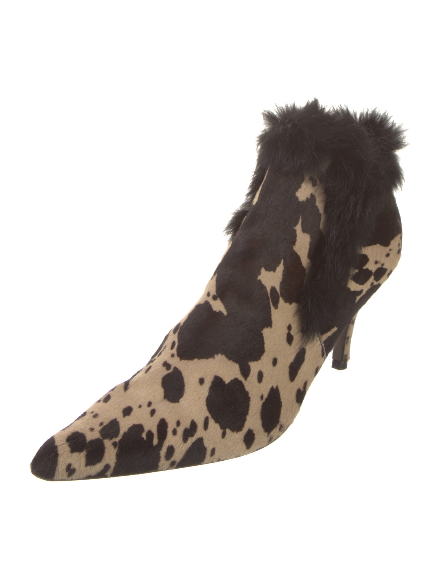 Walter Steiger Ponyhair Animal Print Boots