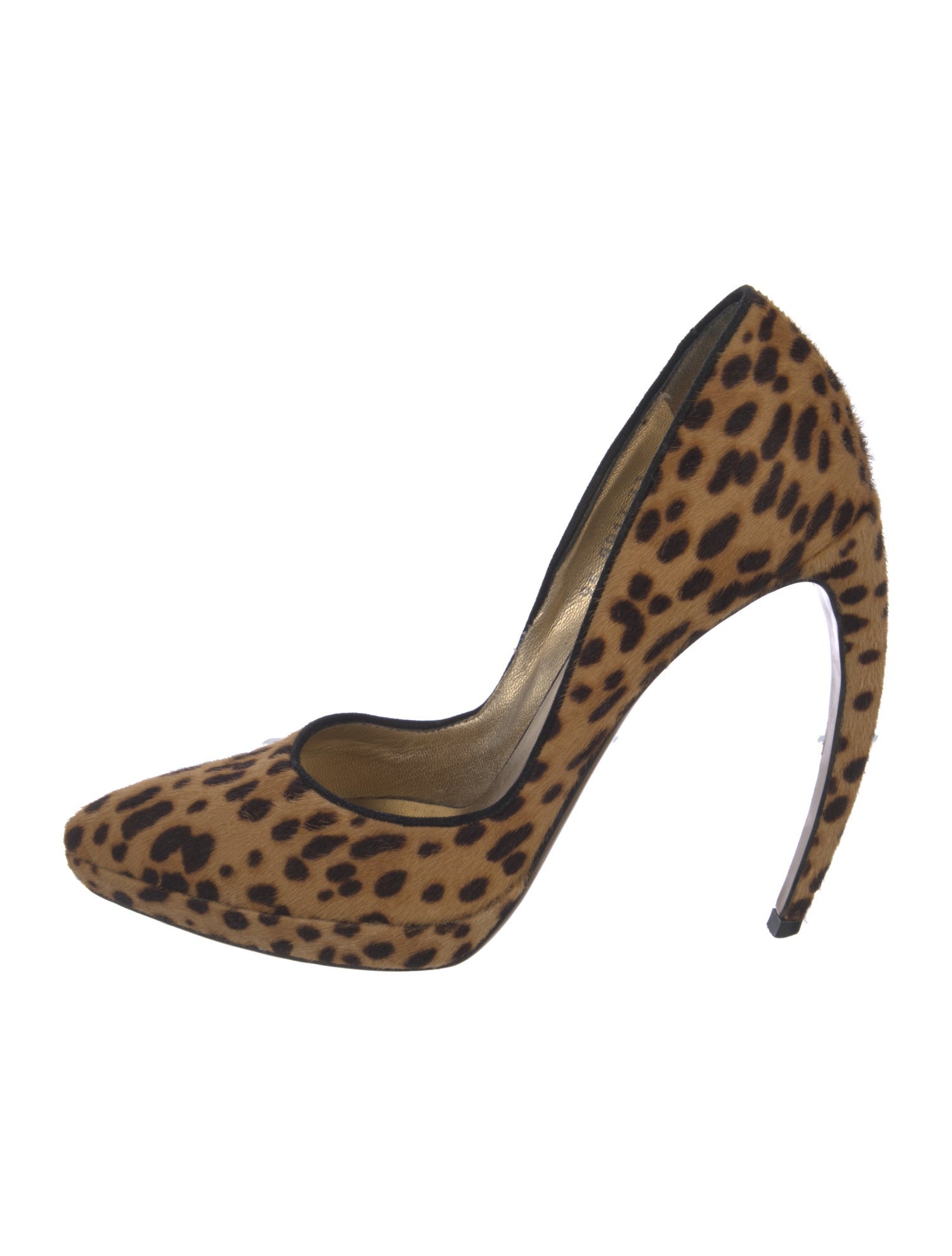 Walter Steiger Ponyhair Printed Pumps