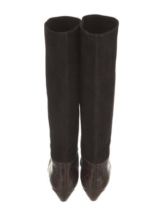Walter Steiger Suede Riding Boots