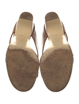 Walter Steiger Leather Slides