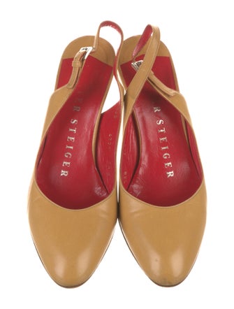 Walter Steiger Leather Slingback Pumps