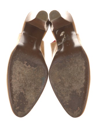 Walter Steiger Leather Slingback Pumps