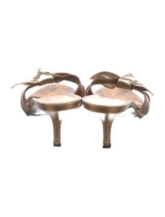 Walter Steiger Patent Leather Slides