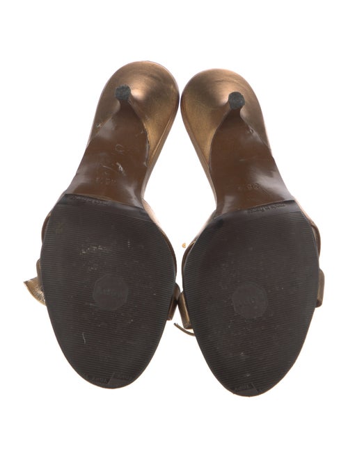 Walter Steiger Patent Leather Slides