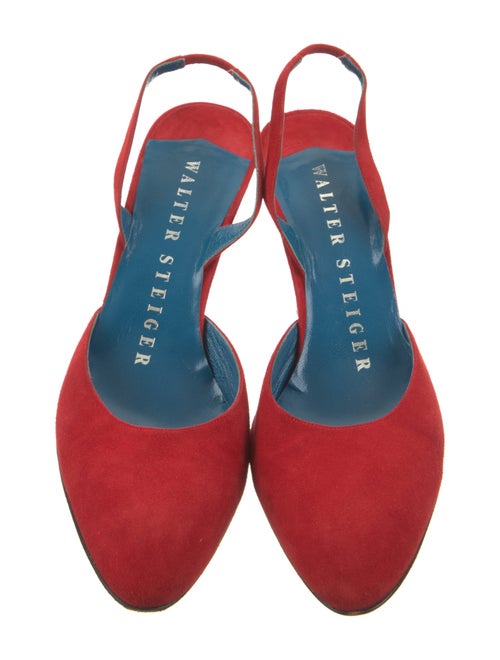 Walter Steiger Leather Slingback Pumps